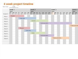 5. Project timeline